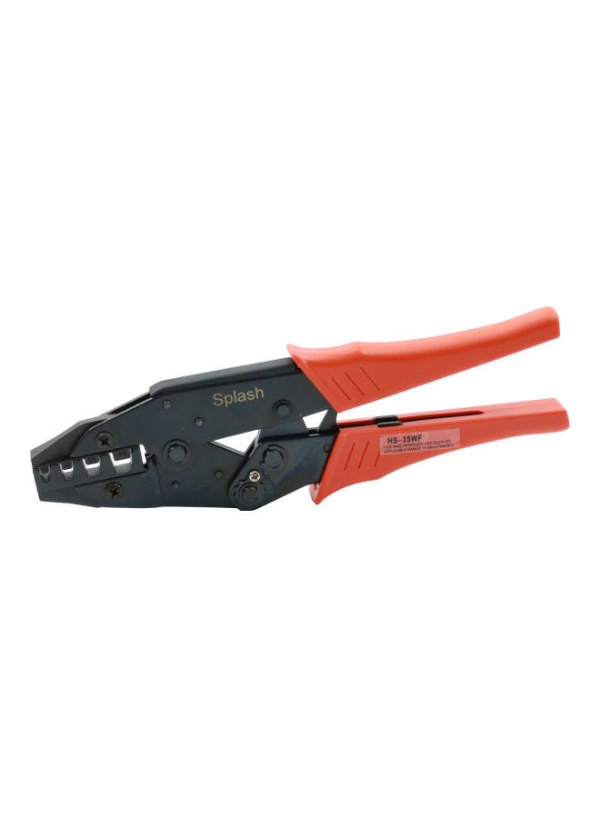 Insulated Non-Insulated Ferrules Tube Terminals Clamping Plier Black/Red 10-35mm