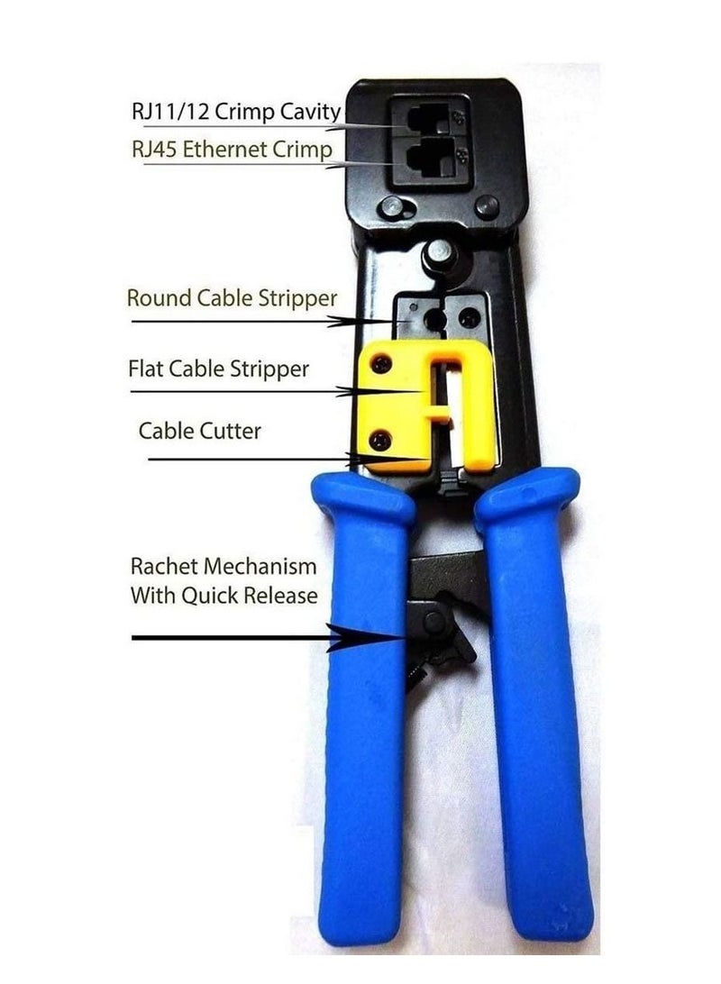 DKURVE  All-in-1 Crimper for Pass-Through EZ Connectors