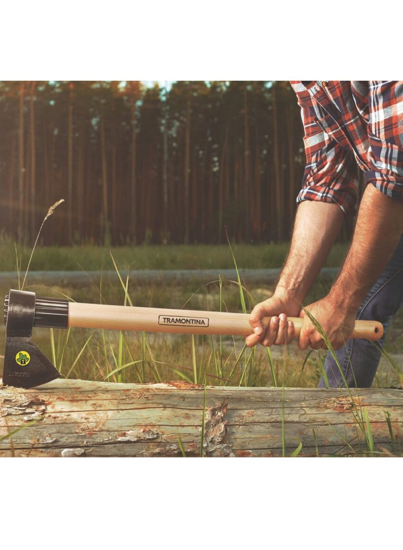 Size 2 Welded Axe Round Head with 50cm Wood Handle