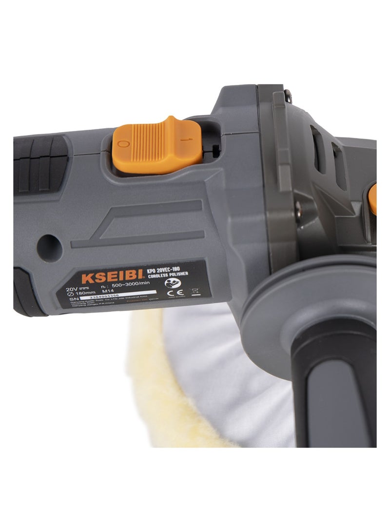 Cordless Brushless Polisher/Sander 20v, Dual Action Polisher, (TOOL ONLY) Ideal for Polishing, Removing Scratches, Sanding and Smoothing, Effortless Car Detailing, Polishing, Removing Rust.