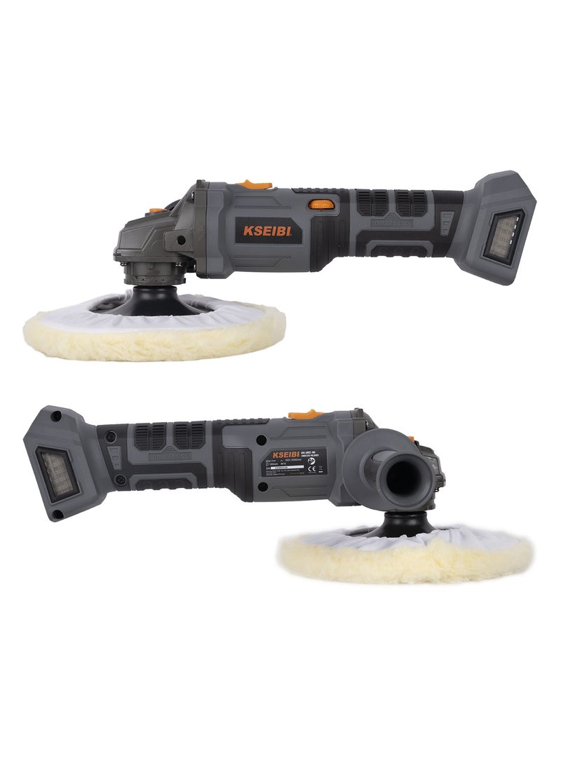 Cordless Brushless Polisher/Sander 20v, Dual Action Polisher, (TOOL ONLY) Ideal for Polishing, Removing Scratches, Sanding and Smoothing, Effortless Car Detailing, Polishing, Removing Rust.