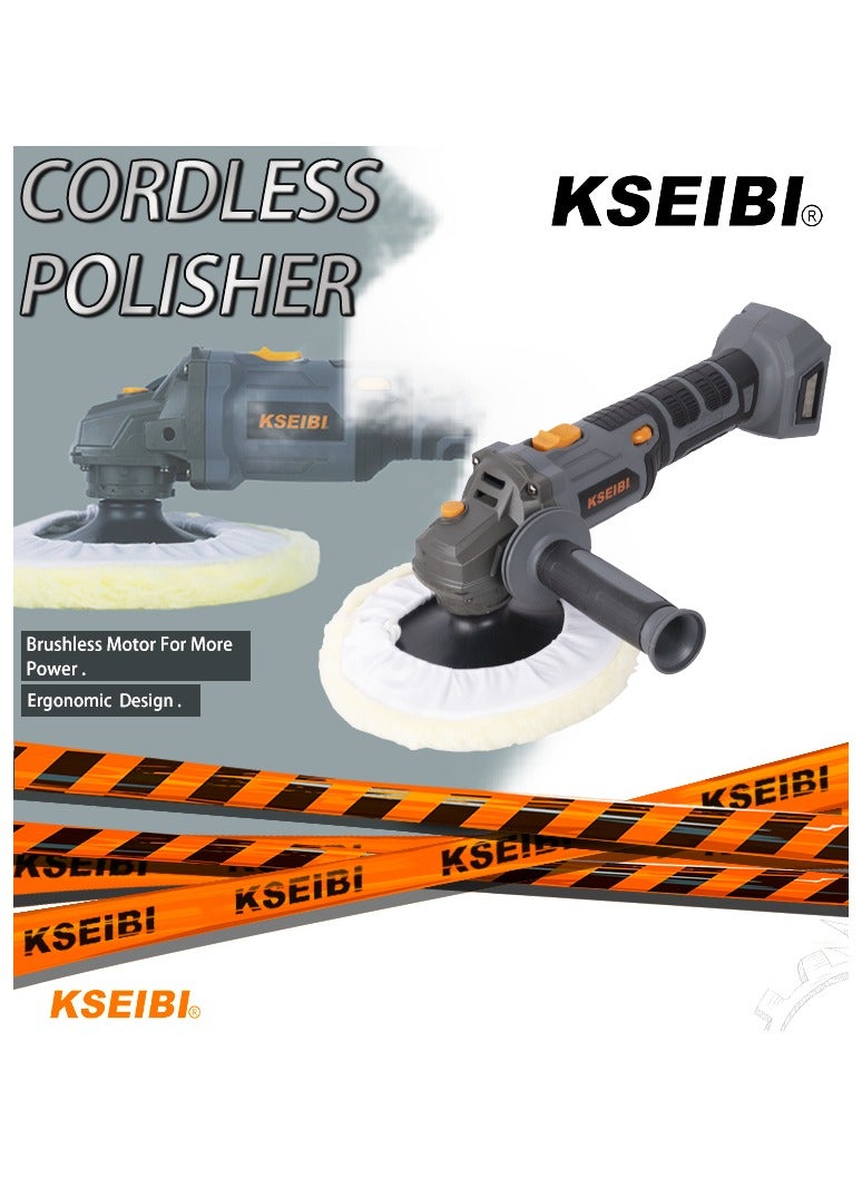 Cordless Brushless Polisher/Sander 20v, Dual Action Polisher, (TOOL ONLY) Ideal for Polishing, Removing Scratches, Sanding and Smoothing, Effortless Car Detailing, Polishing, Removing Rust.