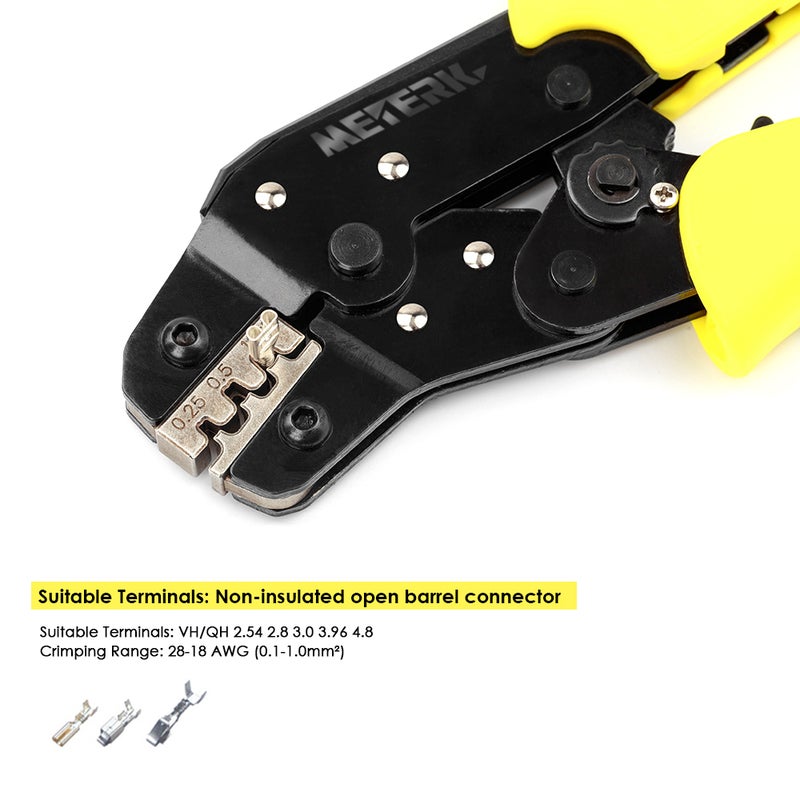 Wire Stripper And Crimping Tool Yellow/Black 25.50 x 2.50 x 10.50cm