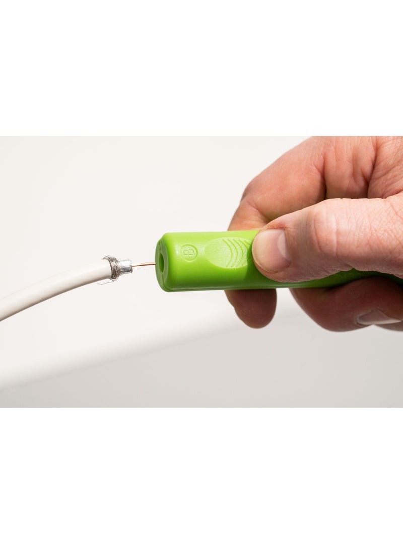 Coax Stripper No. 2 Green Line | Sustainable Raw Materials | Stripping 4.8 - 7.5 mm Coaxial Cables