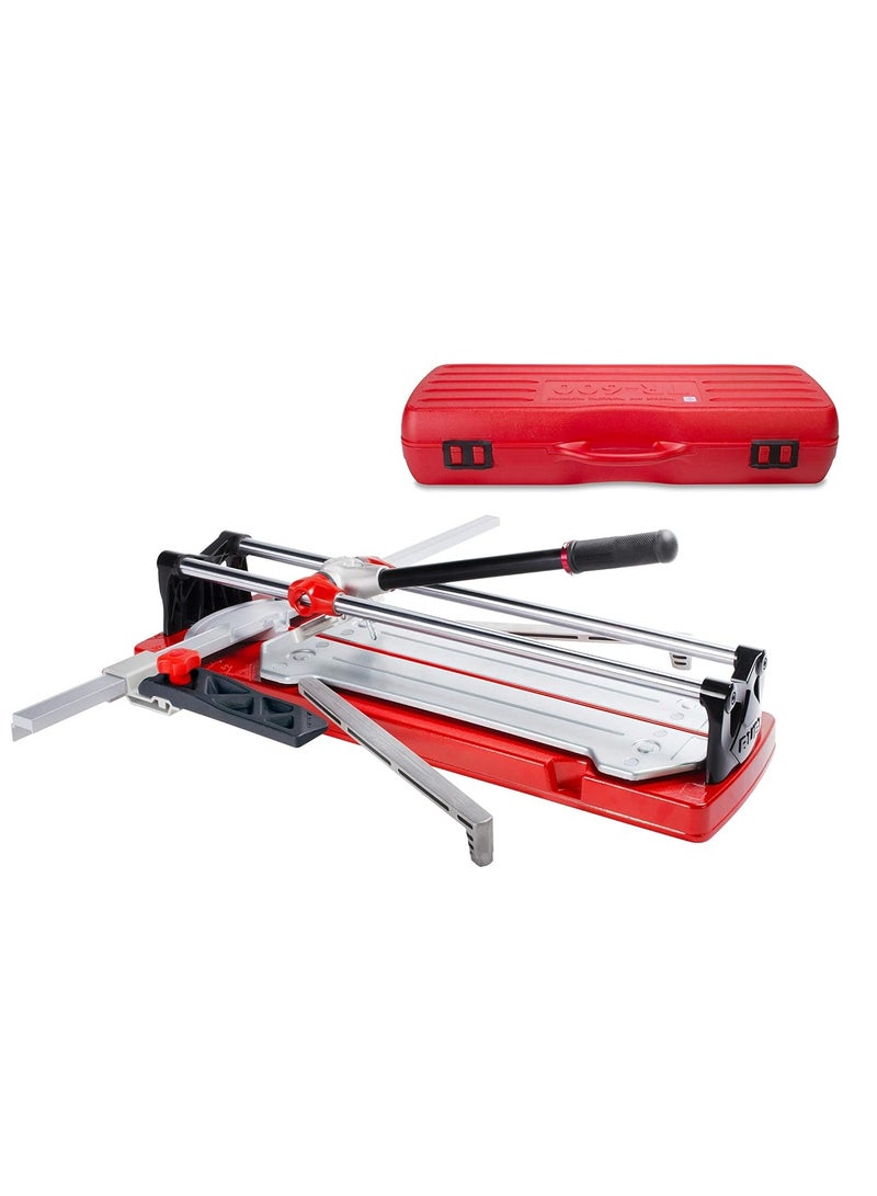 Manual Tile Cutter Ideal for Diagonal Cuts with Highly Accurate Swivel Bracket