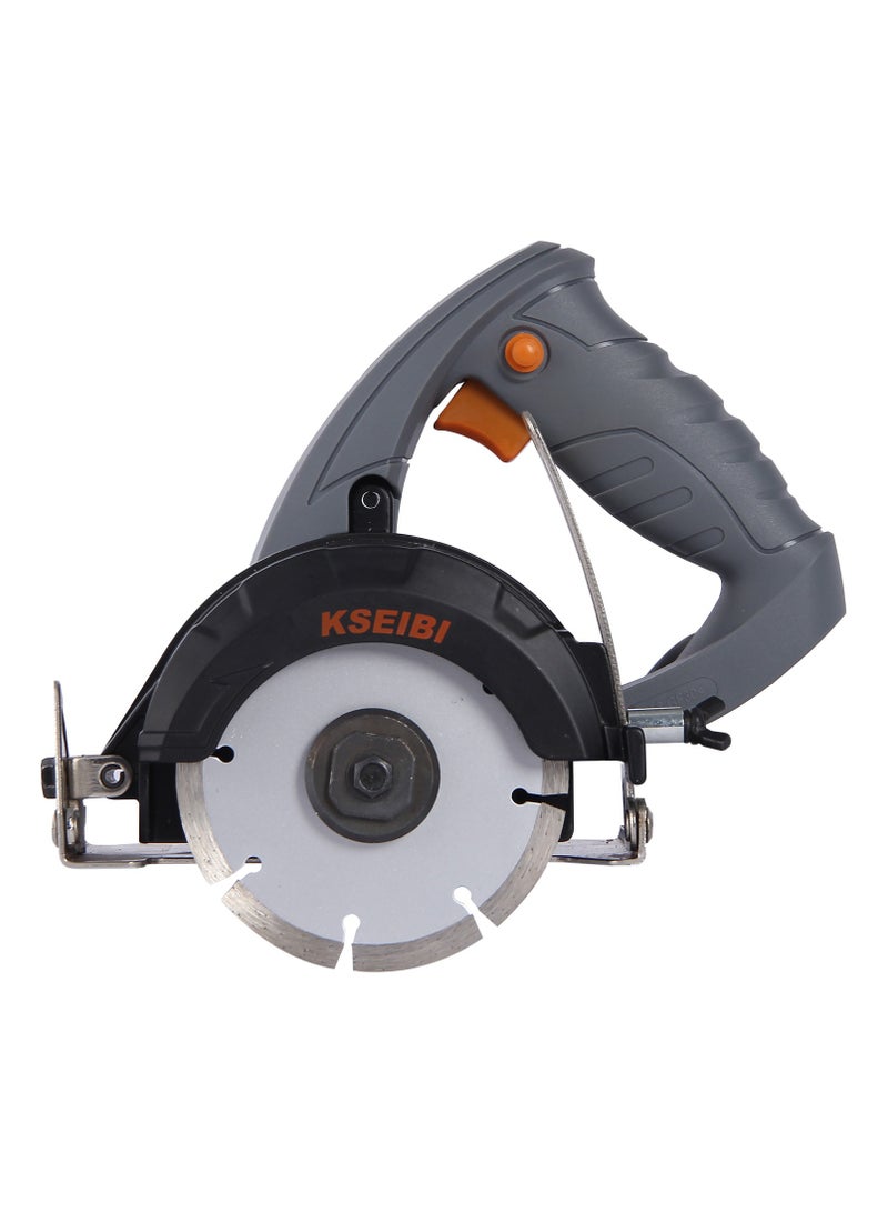 Marble Cutter, 1250W Motor Circular Saw Cutter with 13800 Rpm, Wrench (2x) and Carbon Brush, Electric Concrete Saw for Cutting Marble, Stone and Brick, Professional Tile Cutting Machine.