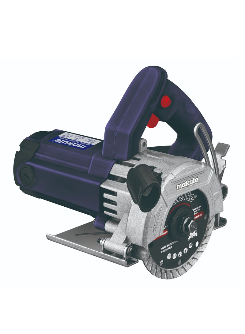 High-Performance Marble Cutter, 1260W Power, 13500 RPM No-Load Speed, 110mm Blade Diameter, 220V-240V, 50/60Hz - Ideal for Precision Cutting in Marble and Hard Materials- MC004