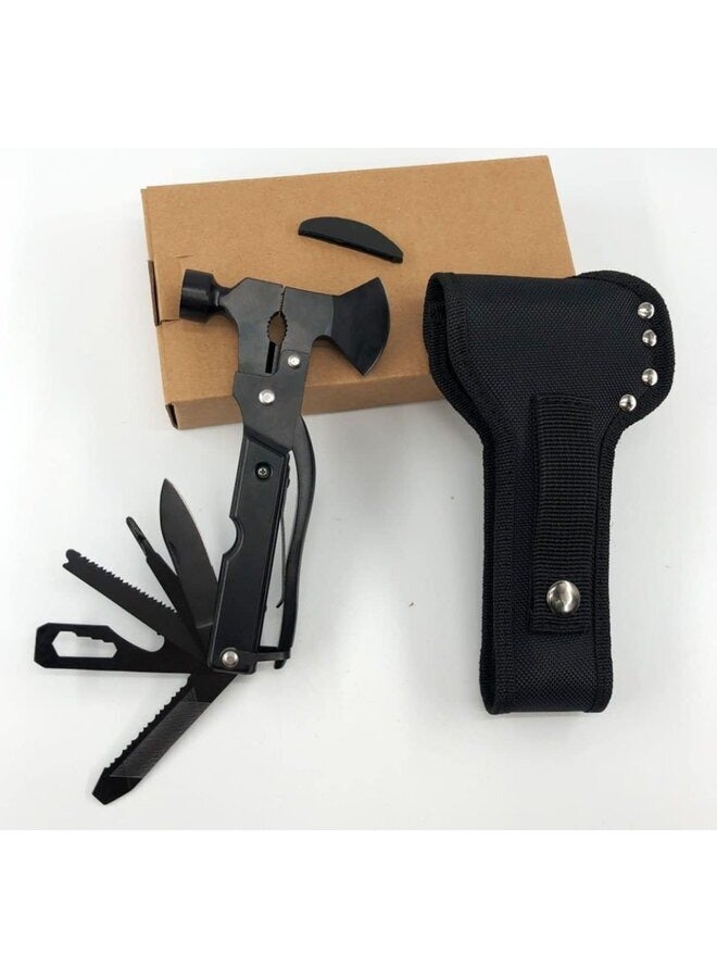 Multi Tool Survival Gear Hammer With Axe Military Grade Tactical Camping Accessories