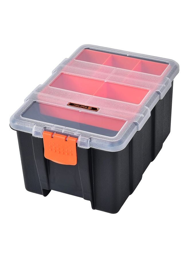 4-In-1 Plastic Organizer Set TTX-320020 Black/Clear/Orange 23.01x29.01x18.01cm