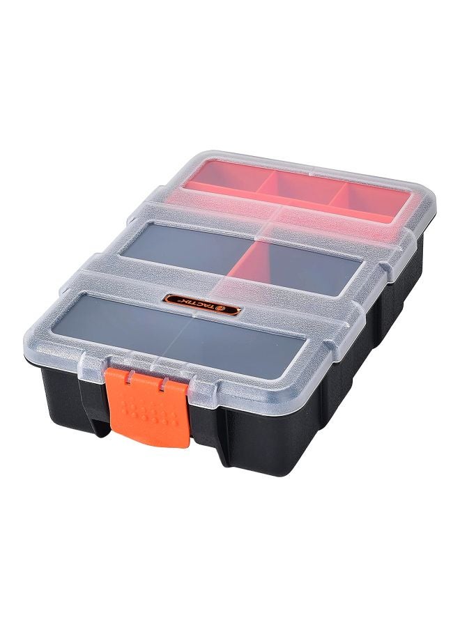 4-In-1 Plastic Organizer Set TTX-320020 Black/Clear/Orange 23.01x29.01x18.01cm