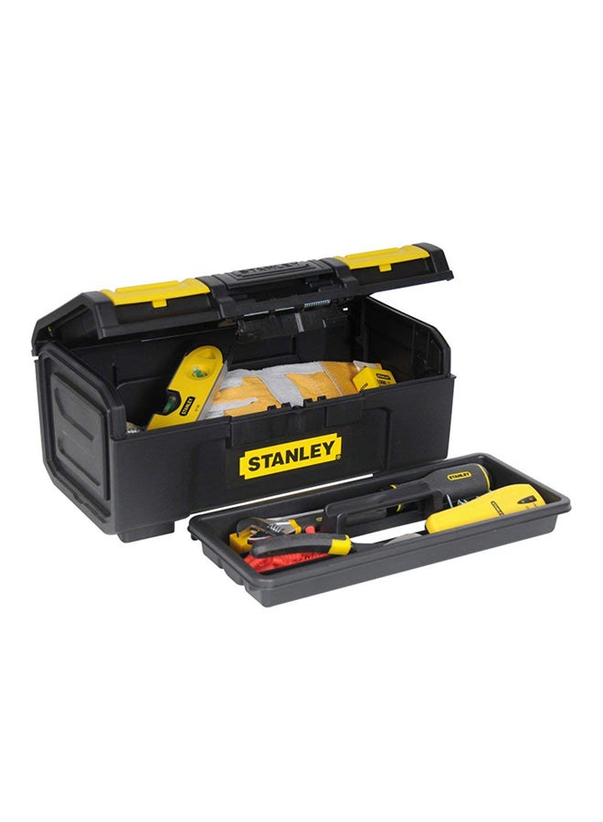 Toolbox Black/Yellow 15.5x6.4x8.8inch