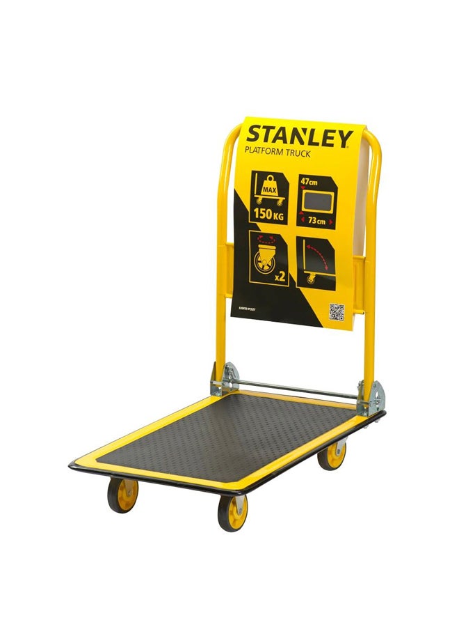 Steel Platform Truck Black/Yellow