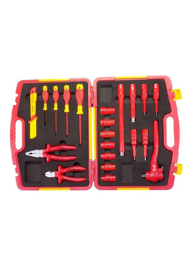 21-Piece Insulated Set Red