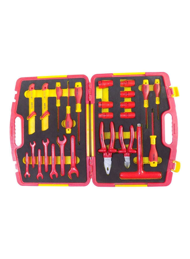 25-Piece Insulated Set Red