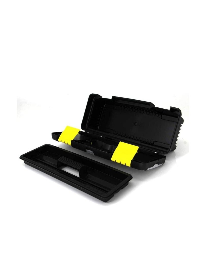 Tool Box Plastic Tool Box with Removable Tool Tray Organizer 7PEC Set