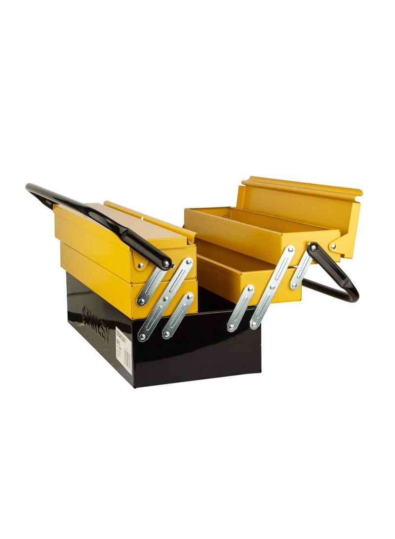 5 Tray Metal Toolbox 18 Inch