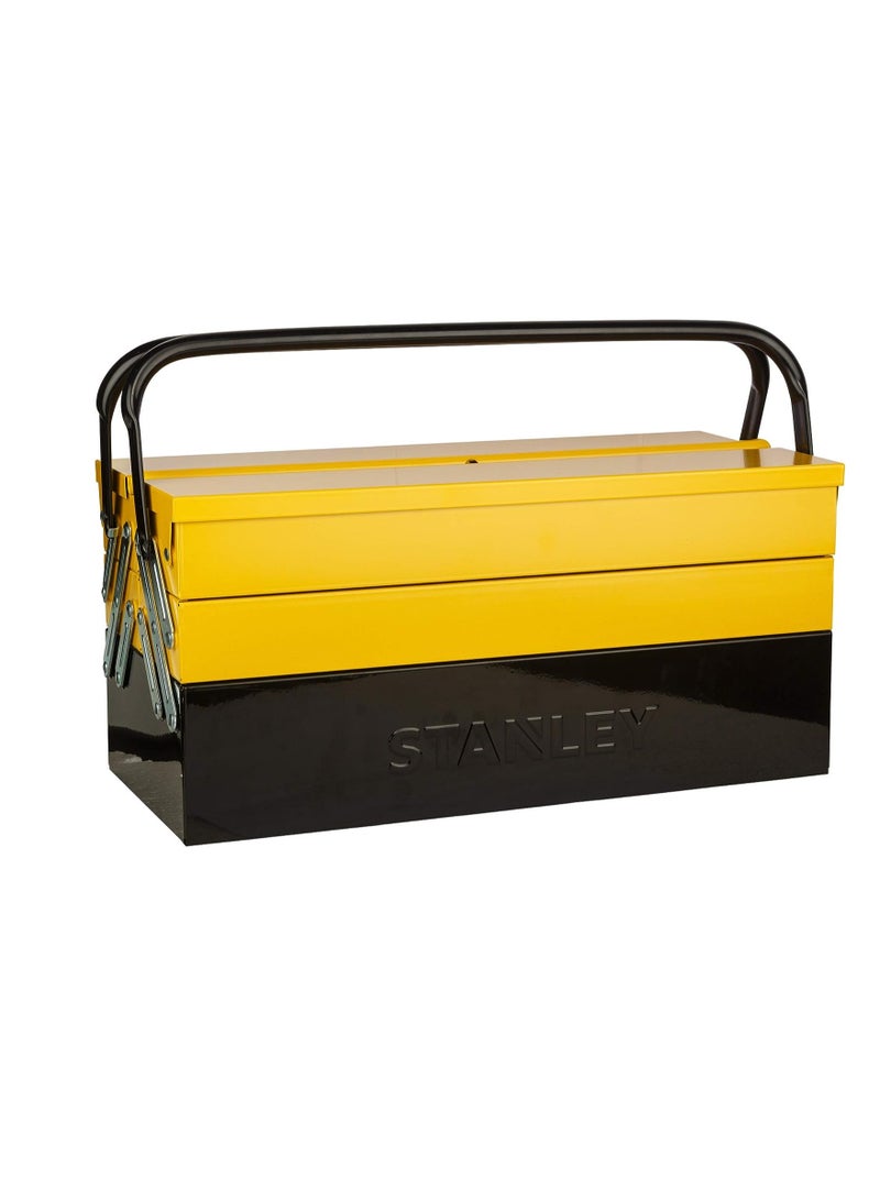 5 Tray Metal Toolbox 18 Inch