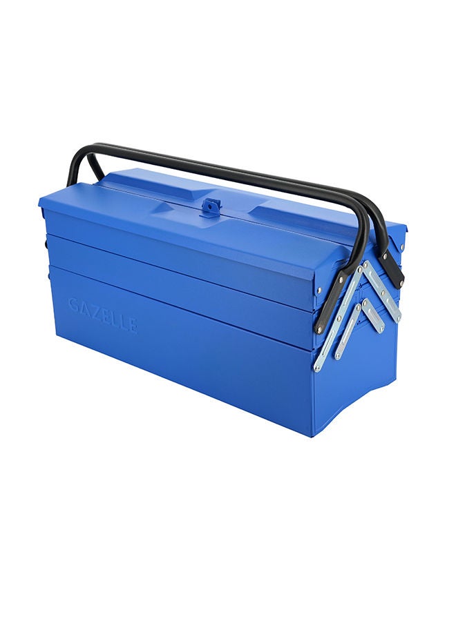 5 Tray Cantilever Tool Box Blue 20x8x11.4inch