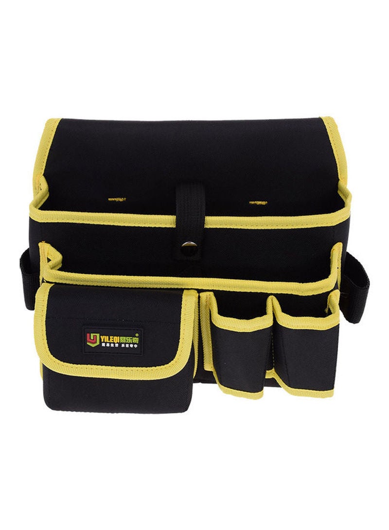 Multi-Functional Construction Tools Waist Bag With Detachable Belt Yellow 16cm