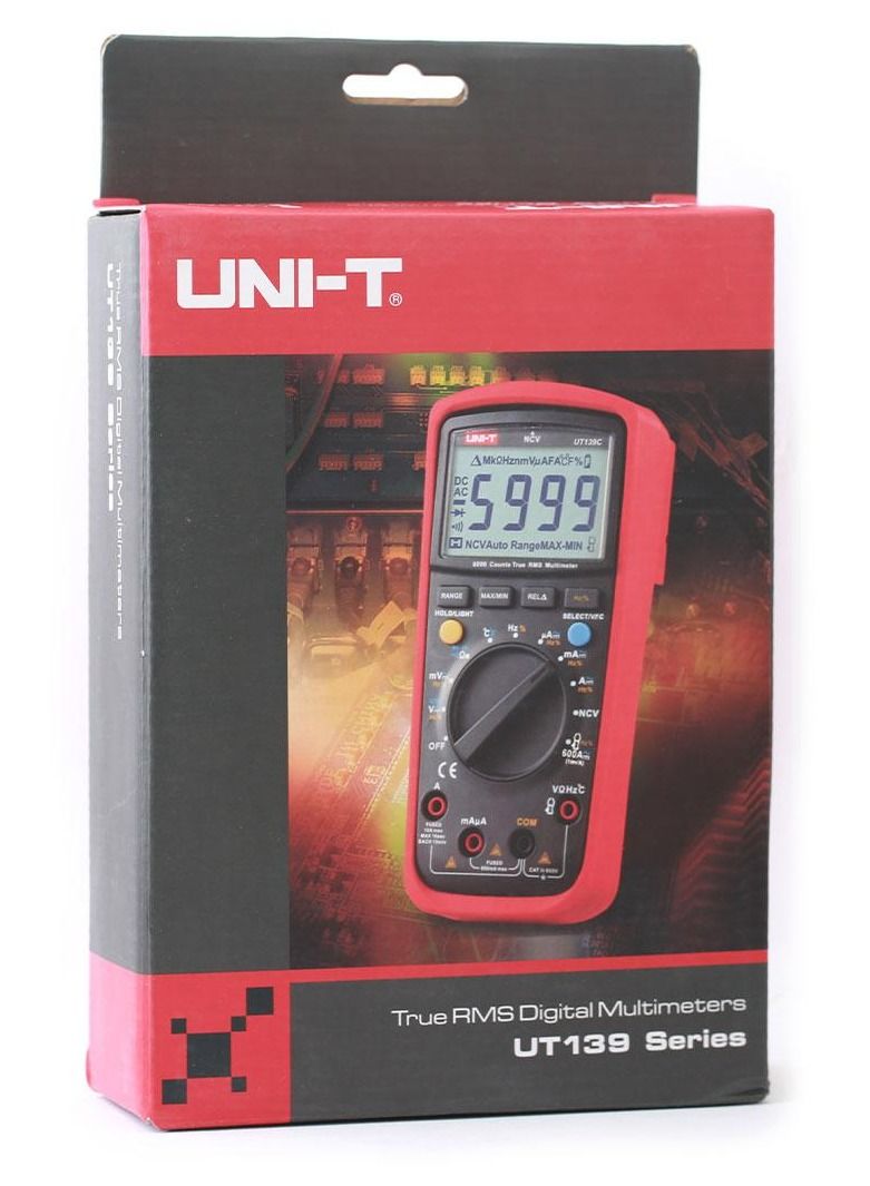 Dmm True Rms Auto Range Frequency And Temperature