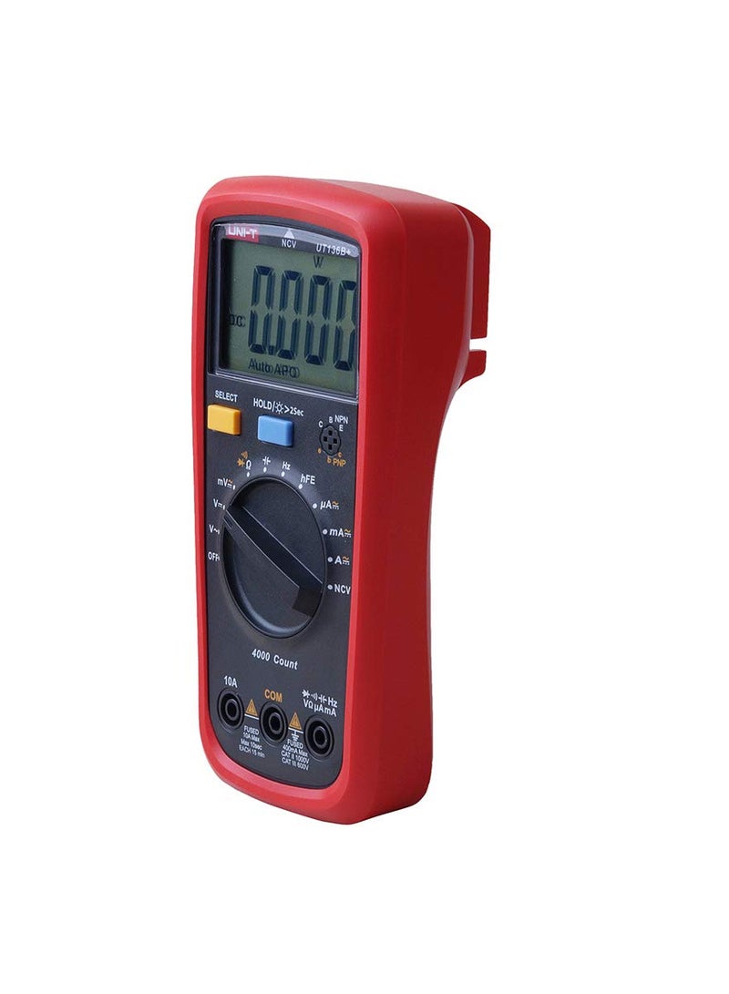 UNI-T UT136B+ Digital Multimeter, Compact and Accurate Multimeter for AC/DC Voltage, Current, Resistance, and Continuity Testing