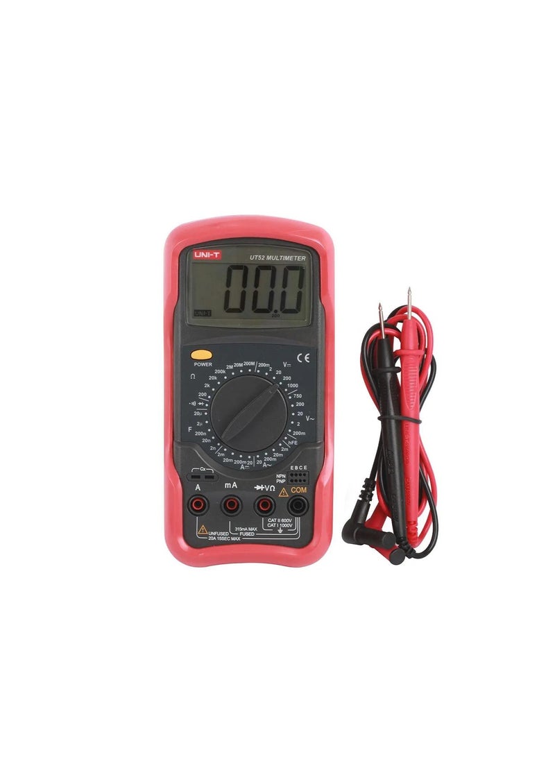 UNI-T Standard Digital Multimeter-UT 52