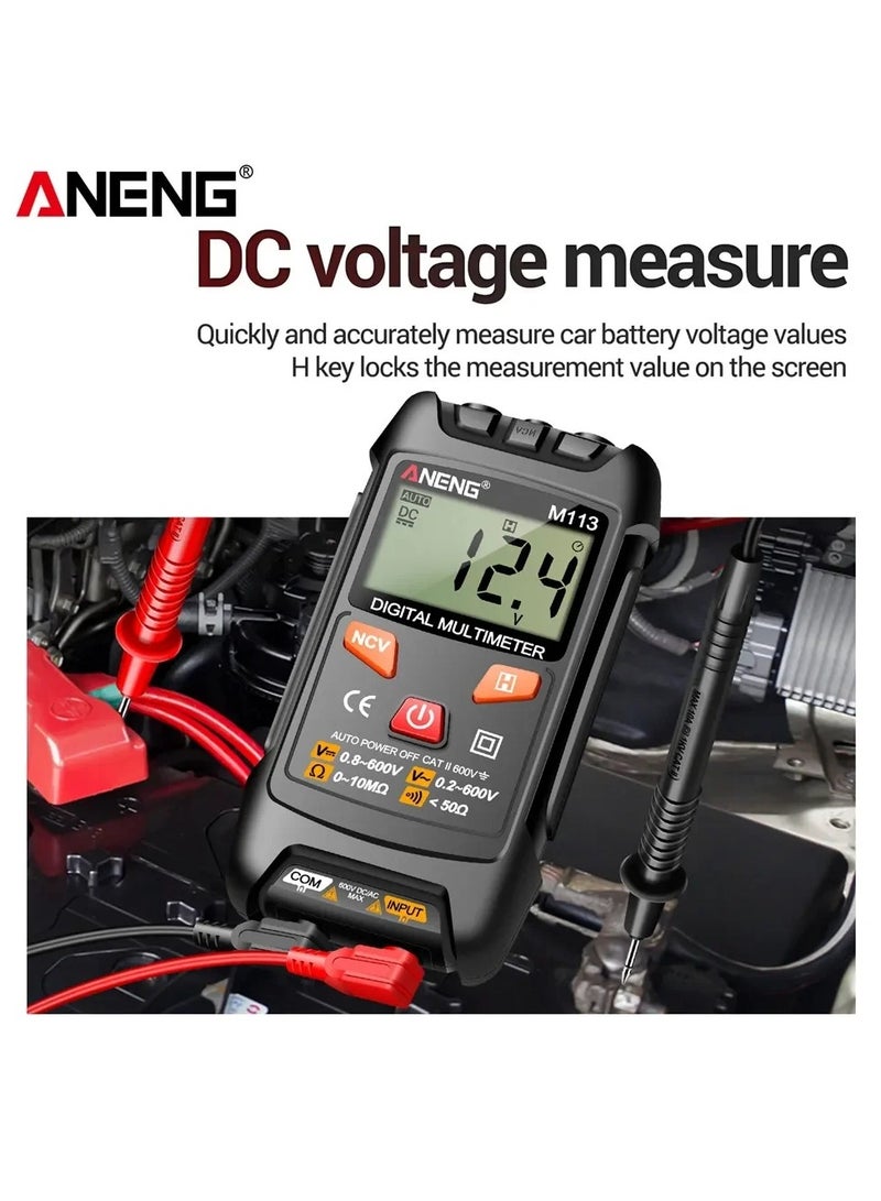 ANENG M113 Mini Digital Multimeter AC/DC Voltage Meter 1999 Counts Multimetro Ohm NCV Electricity Tools Measuring Instruments