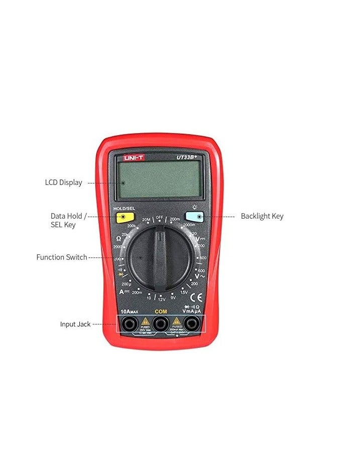 UT33B+ Digital Multimeter