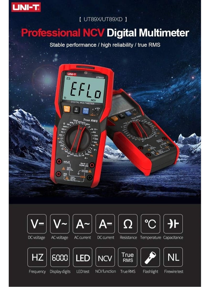 UT89XD digital multimeter