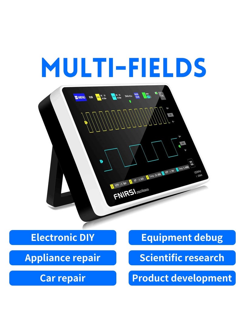 Handheld Tablet 1013D Oscilloscope - 2 Channels 100Mhz, 1GSa/s Sampling Rate, 7