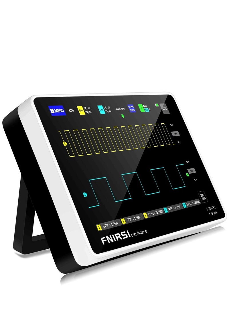 Handheld Tablet 1013D Oscilloscope - 2 Channels 100Mhz, 1GSa/s Sampling Rate, 7