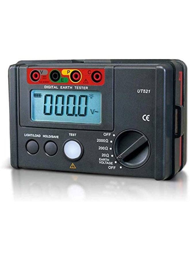 GJJSZ Grounding Resistance Tester Low Voltage Display Data Storage Over Range Display Lcd Backlight Multimeter