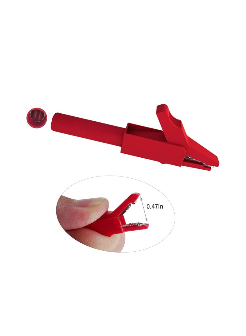 Multimeter Test Leads Kit with Banana Plug and Alligator Clips for Automotive Diagnostics 4mm