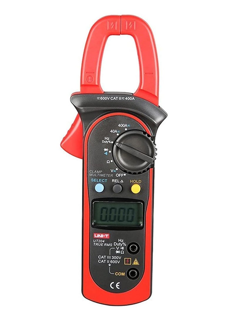 UT204+ Digital Clamp Meter AC Current 600A Display Count 6000 Industrial Electricity (UT203+)