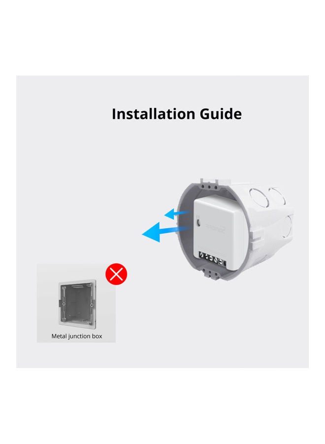 3-Piece Switch Set White