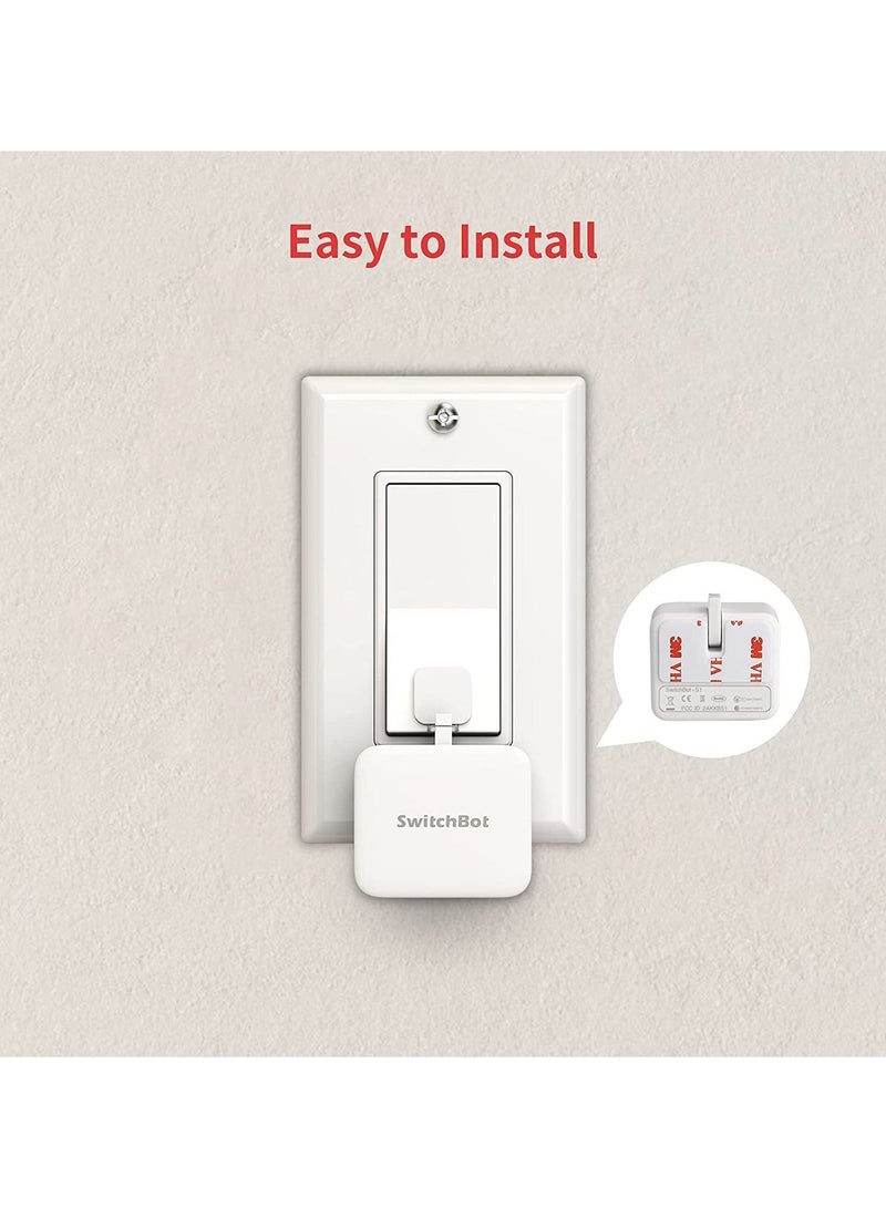 Smart Bot Voice or App Controlled Mechanism for Switches and Buttons