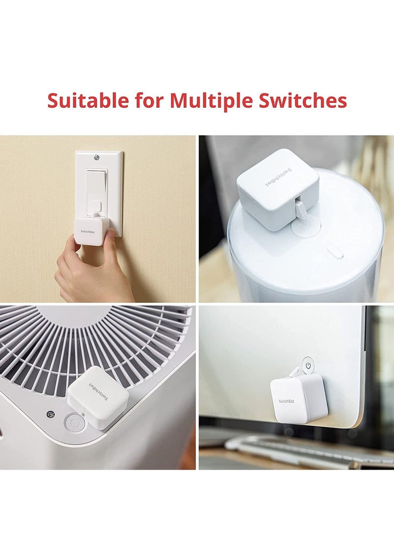 Smart Bot Voice or App Controlled Mechanism for Switches and Buttons