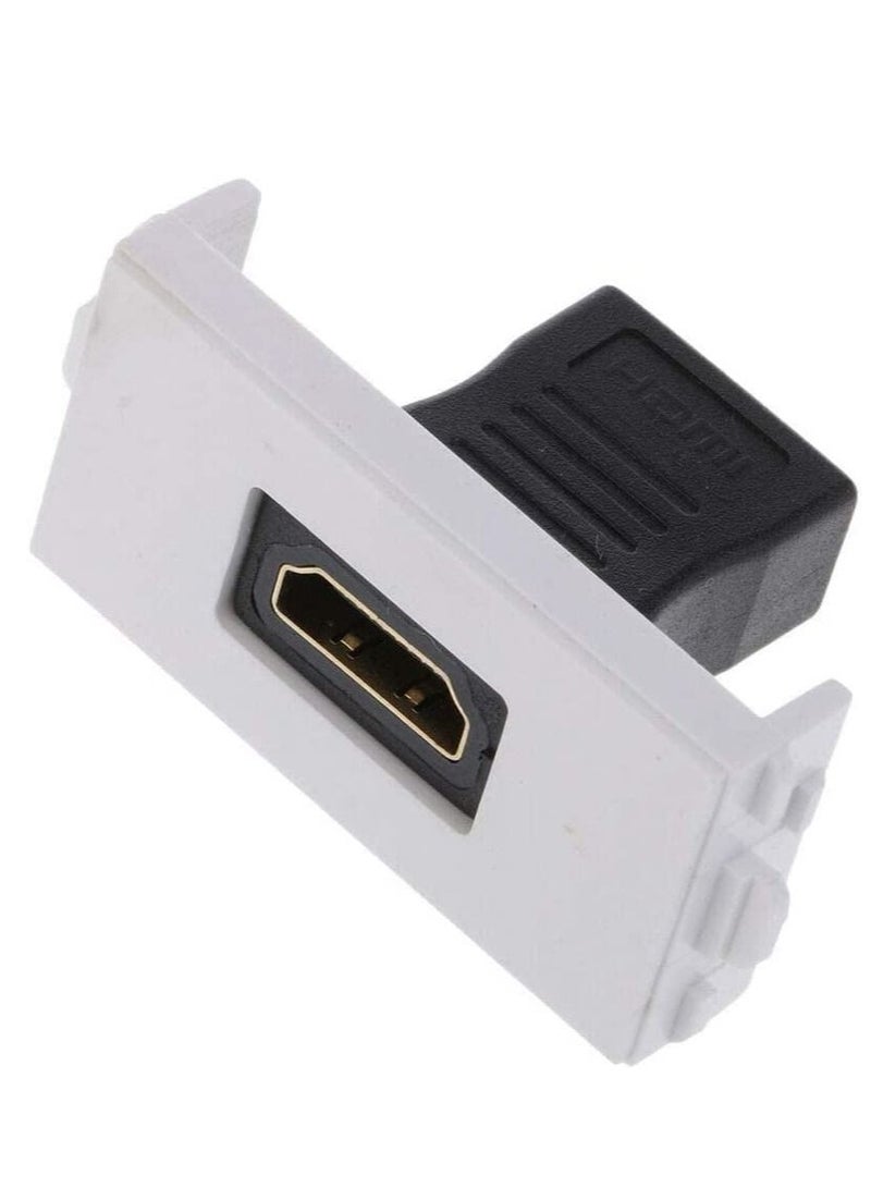 HDMI 3RCA Wall Panel 86mm Plate Audio Video Plug