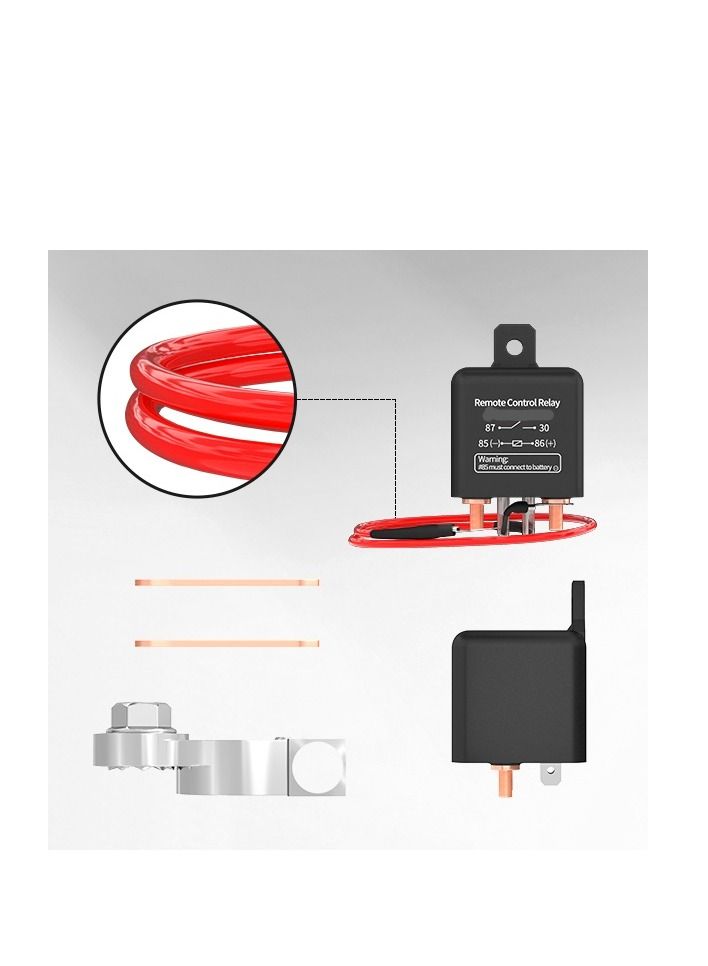Portable Remote Battery Disconnect Switch,  Upgraded Battery Disconnect Switch, Anti Theft