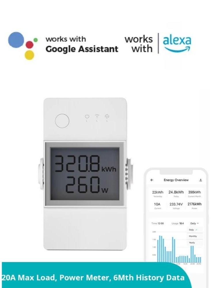POW Elite Smart Power Meter Switch 16A