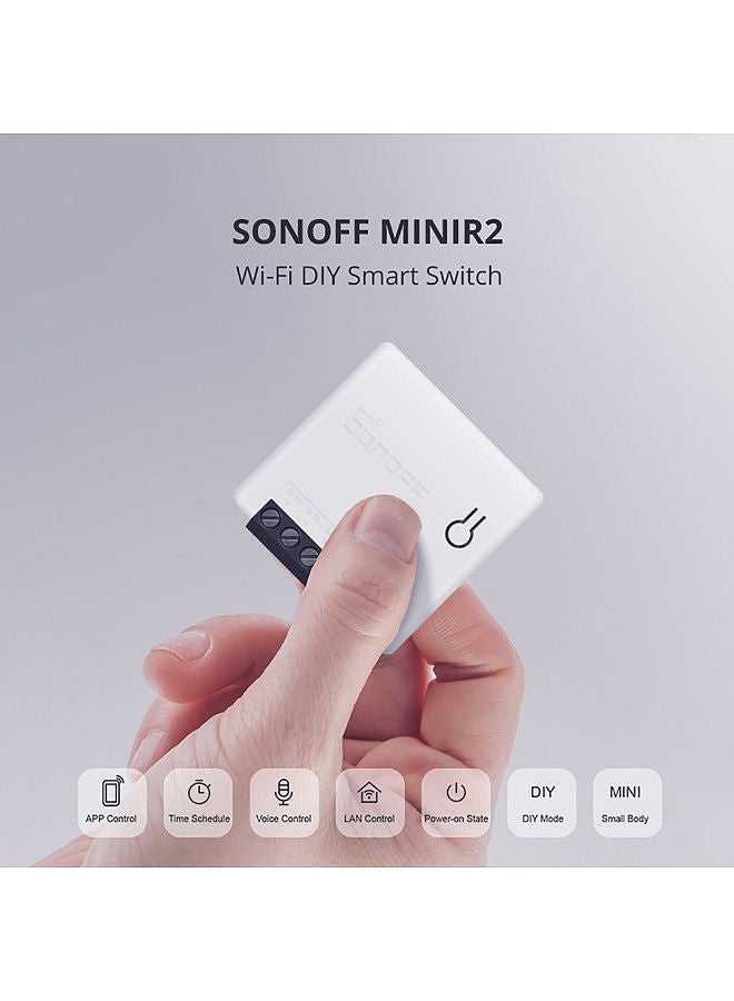 SONOFF Mini Two Way Intelligent Switch 10A Supports DIY Mode Household Appliance Automation Switches
