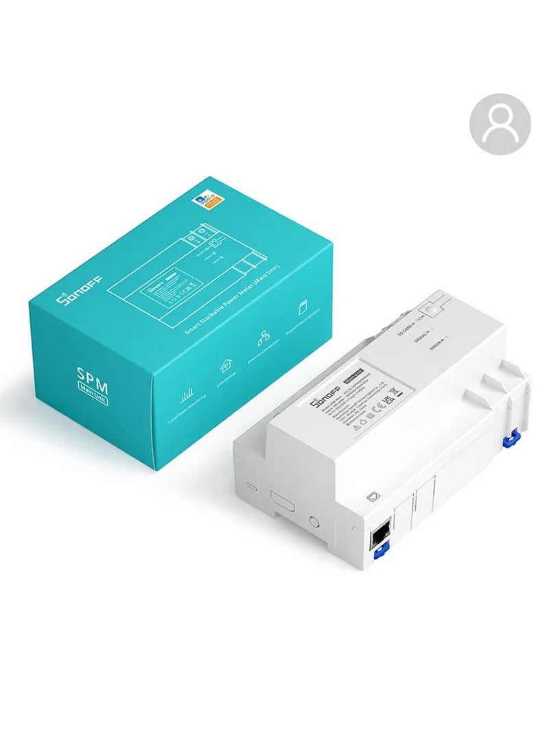 Sonoff Smart Stackable Power Meter Main Unit - With Battery