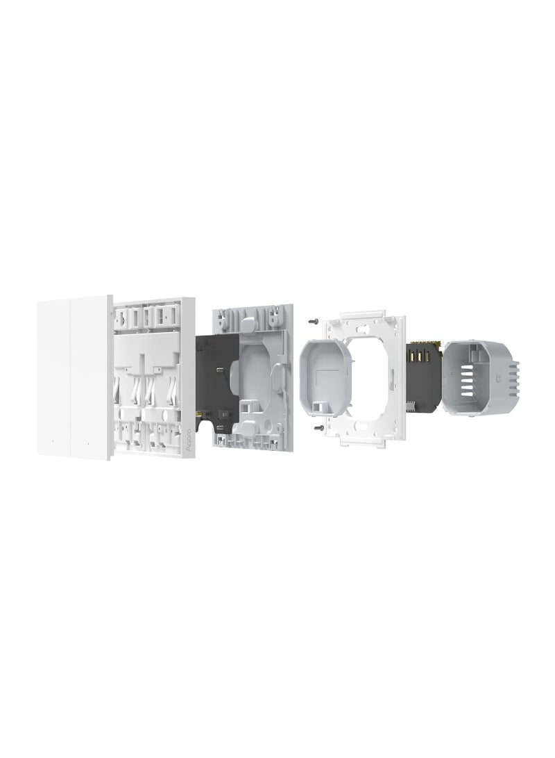 Wall Switch H1 (No Neutral, Triple Rocker)