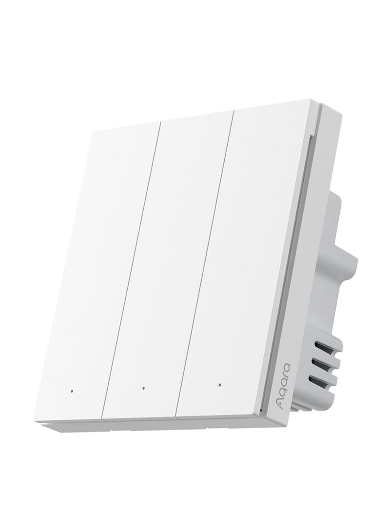 Wall Switch H1 (No Neutral, Triple Rocker)