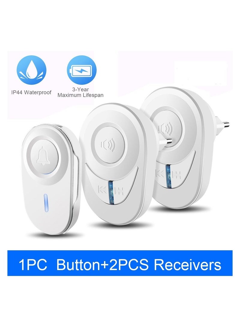 Wireless Doorbell Outdoor Waterproof Smart Home Door Bell Home Security Alarm