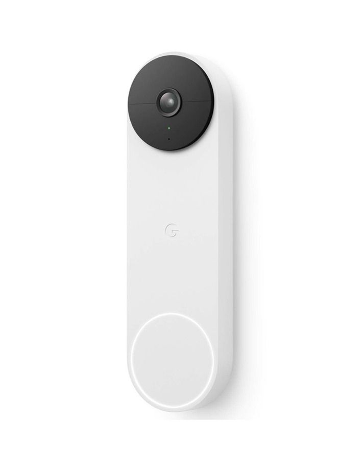 Nest Doorbell Wired 2nd Generation Snow GA02767-US