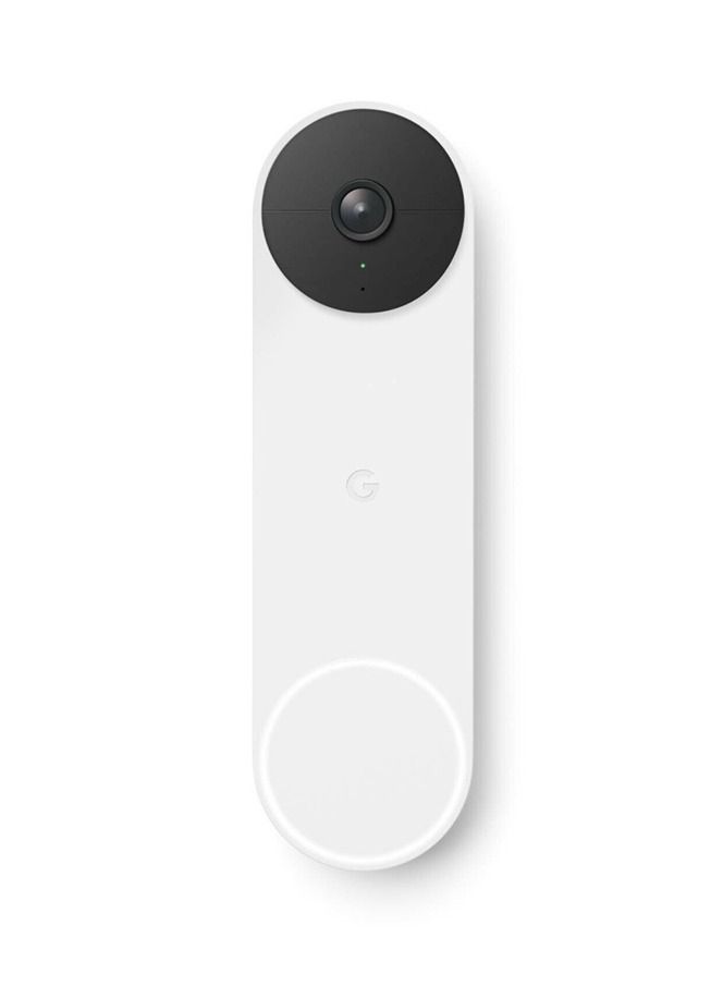 Nest Doorbell Wired 2nd Generation Snow GA02767-US