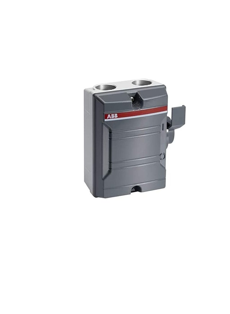 ABB Weatherproof Isolator 25A 3P GREY KSE325 Enclosed Switch DisconnectorTPN 2CMA142412R1000