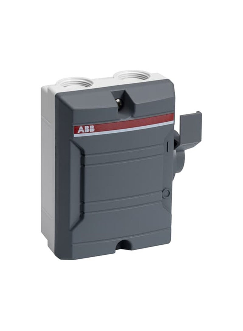 ABB 40A 3P GREY Weatherproof Enclosed Isolator BW 340 M/TPN