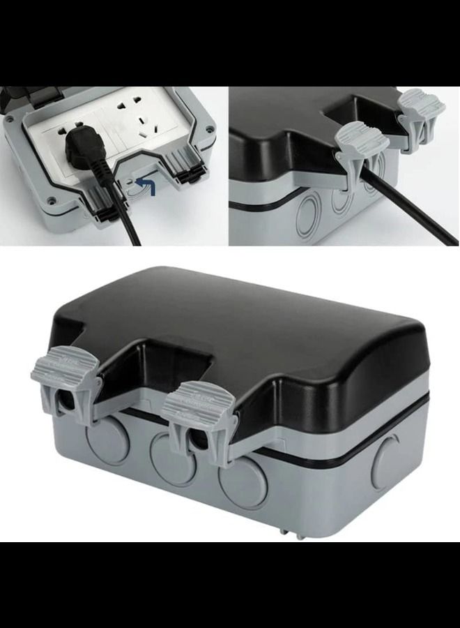waterproof extension 13A socket for outdoor use heavy electrical appliance 10mtr